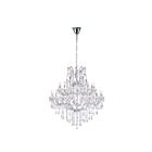 Lustre CWI Lighting Maria Theresa 8318P42C-33 (Clear) 1980W 33 lumières chrome