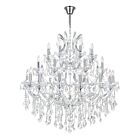 Lustre CWI Lighting Maria Theresa 8318P42C-33 (Clear) 1980W 33 lumières chrome