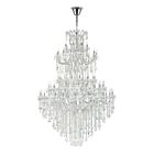 Lustre CWI Lighting Maria Theresa 8318P70C-84 (Clear)-A 5040W 84 lumières chrome