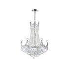 Lustre CWI Lighting Amanda 8421P24C 660W 11 lumières chrome