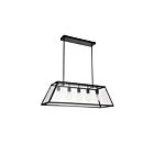 Lustre CWI Lighting Alyson 9601P36-5-101 300W 5 lumières noir