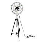 Lampe sur pied CWI Lighting Pamela 9606F20-5-101 300W 5 lumières noir