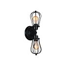 Applique murale CWI Lighting Tomaso 9610W6-2-101 120W 2 lumières noir