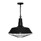 Lustre CWI Lighting Morgan 9611P18-1-101 60W 1 lumière noir