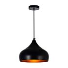 Lustres CWI Lighting 9633P9-1-101 Dynamic 1-Lumière 60W Noir