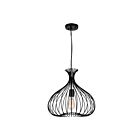 Lustre CWI Lighting Darleen 9650P16-1-101 60W 1 lumière noir