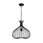 Lustre CWI Lighting Darleen 9650P16-1-101 60W 1 lumière noir