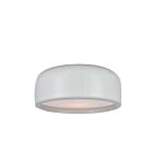 Plafonnier CWI Lighting Campton 9688C14-2-172 120W 2 lumières blanc