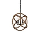 Lustre CWI Lighting Padma 9706P21-5-101 300W 5 lumières noir