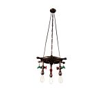 Lustre CWI Lighting Manor 9718P22-3-210-A 180W 3 lumières cuivre moucheté