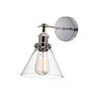 Applique murale CWI Lighting Eustis 9735W7-1-613 60W 1 lumière nickel poli