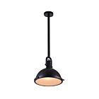 Suspendu CWI Lighting Strum 9760P12-1-101 60W 1 lumière noir