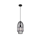 Suspendu CWI Lighting Alethia 9942P7-1-101 60W 1 lumière noir