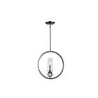 Lustre CWI Lighting Elton 9951P15-1-606 60W 1 lumière nickel satiné