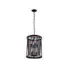 Lustre CWI Lighting Parsh 9954P16-8-101 480W 8 lumières étain