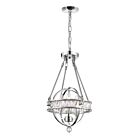 Suspendu CWI Lighting Arkansas 9957P12-3-601 180W 3 lumières chrome