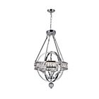 Lustre CWI Lighting Arkansas 9957P16-4-601 240W 4 lumières chrome