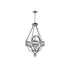 Lustre CWI Lighting Arkansas 9957P16-4-601 240W 4 lumières chrome