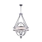 Lustre CWI Lighting Arkansas 9957P20-4-601 240W 4 lumières chrome