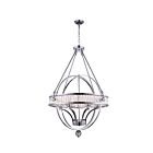 Lustre CWI Lighting Arkansas 9957P30-6-601 360W 6 lumières chrome