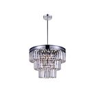 Lustre CWI Lighting Weiss 9969P18-5-601 300W 5 lumières chrome