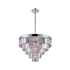 Lustre CWI Lighting Weiss 9969P24-12-601 720W 12 lumières chrome
