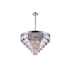 Lustre CWI Lighting Weiss 9969P30-15-601 900W 15 lumières chrome