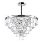 Lustre CWI Lighting Weiss 9969P30-15-601 900W 15 lumières chrome