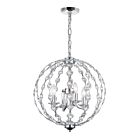 Lustre CWI Lighting Esia 9970P19-4-601 240W 4 lumières chrome