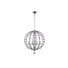 Lustre CWI Lighting Esia 9970P26-8-601 480W 8 lumières chrome
