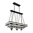 Lustres CWI Lighting 9972P47-20-101 20-Lumières Shalia 1200W Noir
