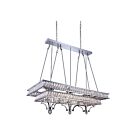 Lustre CWI Lighting Shalia 9972P47-20-601 1200W 20 lumières chrome