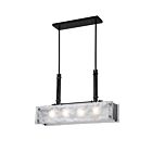 Lustre CWI Lighting Assunta 9973P28-4-101 160W 4 lumières noir