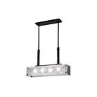 Lustre CWI Lighting Assunta 9973P28-4-101 160W 4 lumières noir