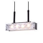 Lustre CWI Lighting Assunta 9973P28-4-101 160W 4 lumières noir