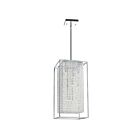 Suspendu CWI Lighting Cube QS8381P14C-RC 440W 11 lumières chrome