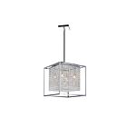 Suspendu CWI Lighting Cube QS8381P14C-S 200W 5 lumières chrome