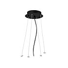 CWI Lighting SK004-101 Kit de suspension rond noir