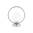Lampe de table halogène Dainolite ADR-101T-PC 1-Lumière 40W Chrome poli