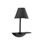 Applique murale incandescent Dainolite DLED504-BK 1-Lumière 66W Noir