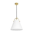 Suspend à cordon Dainolite EMP-111P-790-AGB Emperor 1-Lumière 60W Laiton vieilli