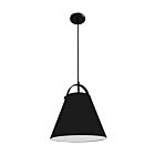 Suspend à cordon Dainolite EMP-111P-797-MB Emperor 1-Lumière 60W Noir mat