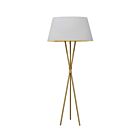 Lampe sur pied incandescent Dainolite GAB-601F-AGB-692 1-Lumière 100W Laiton vieilli