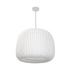 Suspend à cordon Dainolite MIA-181P-195F Mia 1-Lumière 60W Blanc mat