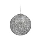 Suspend à cordon Dainolite PTN-151P-AL Payton 1-Lumière 60W Aluminium