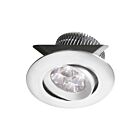 Encastré LED ajustable petite taille Dainolite SMP-LED-8-WH 8W 31" Blanc