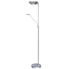 Lampe sur pied LED mère et fils Dainolite 170LEDF-SC 3-lumières Chrome satiné 33w