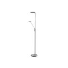 Lampe sur pied LED mère et fils Dainolite 170LEDF-SC 3-lumières Chrome satiné 33w