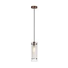 Suspendu LED Simple Dainolite 22152-CF-OBB 1-lumière Bronze huilé brossé 100w