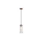 Suspendu LED Simple Dainolite 22152-CF-OBB 1-lumière Bronze huilé brossé 100w